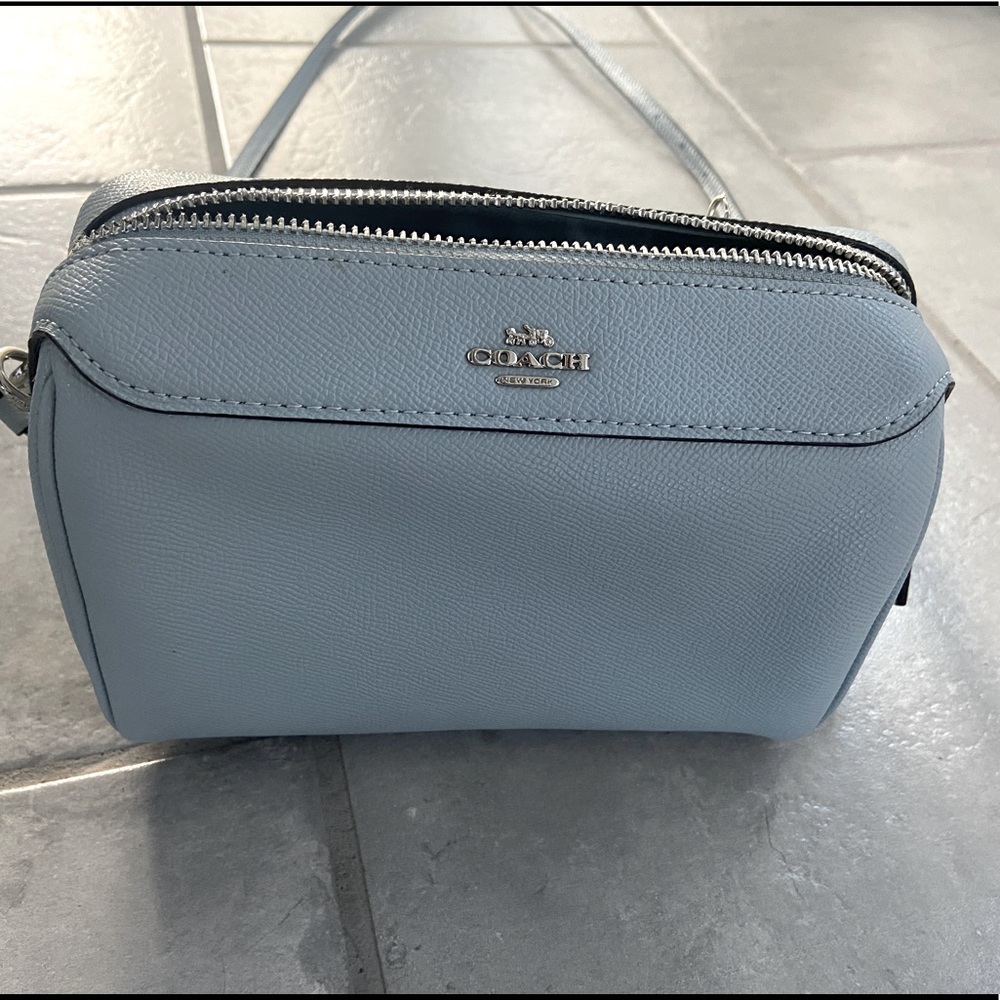 Blue nearly brand new Coach Purse